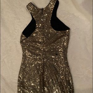 Sparkly and sequined homecoming dress
